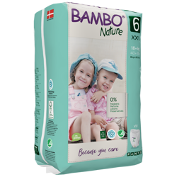 Bambo Nature, Pieluchy Pants, 6 XXL 18 kg+, 18 szt.