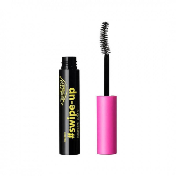 Czarna maskara podkręcająca SWIPE-UP, 8,01ml, PuroBIO