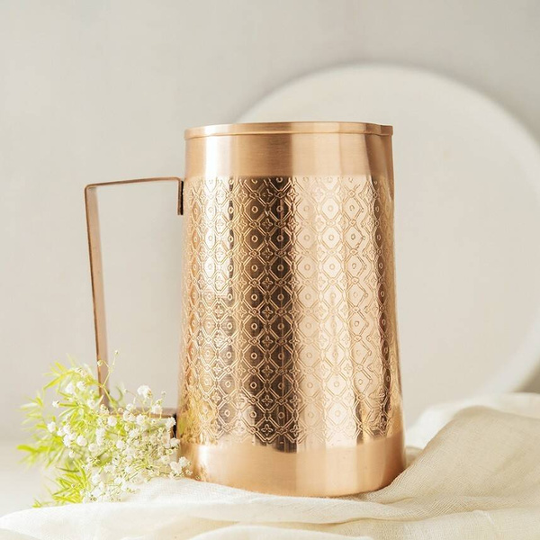 Dzbanek miedziany na wodę, Mosaic, 1500 ml, Forrest and Love