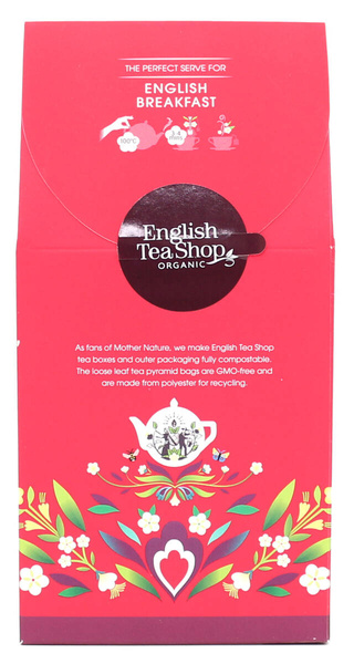 English Tea Shop, Herbata English Breakfast, 15 piramidek
