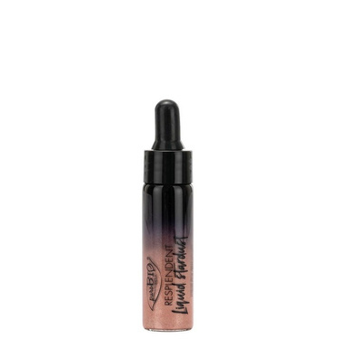 Rozświetlacz w płynie Stardust, kolor 02 - PINK GOLD, 12 ml, PuroBIO