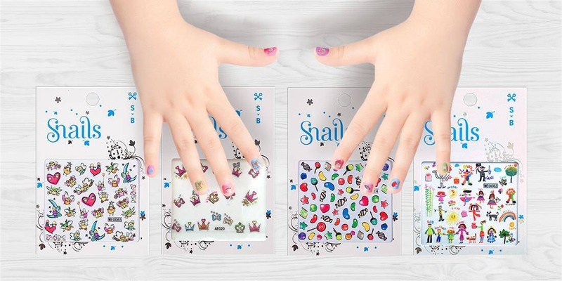 Snails, Naklejki na Paznokcie Perfect Princess dla dziewczynek