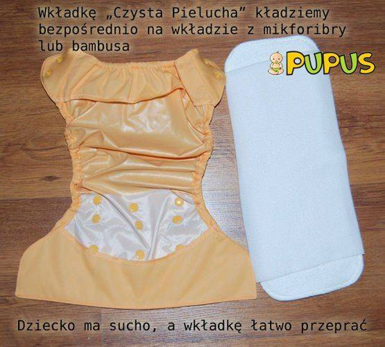 Wkładka Sucha Pupa Mała, mikropolar, Pupus