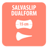 Wkładki higieniczne DUALFORM, z organicznej bawełny, niebielone chlorem, KOMPOSTOWALNE, 35 sztuk, Vivicot BIO