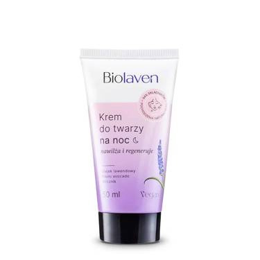 Biolaven, Krem do twarzy na noc, 50 ml