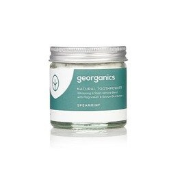 Georganics, Proszek do czyszczenia zębów, Spearmint, 120 ml