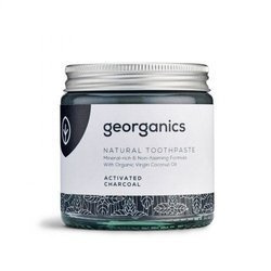 Georganics, Mineralna pasta do zębów w słoiku Activated Charcoal, 120ml