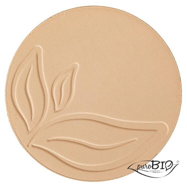 Puder Compact Foundation 01, podkład w pudrze, 9g, PuroBIO