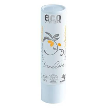 Balsam do ust w sztyfcie z rokitnikiem, do skóry bardzo wrażliwej, 4 g, ECO Cosmetics