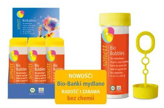 Bio-Bańki mydlane dla dzieci, Sonett, 45 ml