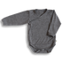 Body kimono z bambusa, z długim rękawem, ciemny szary, rozmiar 86, Nanaf Organic