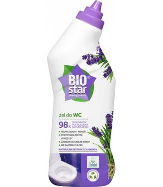 Żel do toalet lawenda, 750 ml, BIOstar