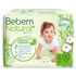 Ekologiczne jednorazowe pieluszki bambusowe, z organicznej bawełny, rozmiar 4, MAXI, 7-18 kg, 30 szt., Bebem Natural
