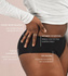 Majtki menstruacyjne ClariUnderwear, bawełna organiczna, czarne, HEAVY FLOW, rozmiar S, Claripharm