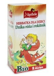 Herbatka Dla Dzieci - Dzika Róża I Rokitnik Bio 20 X 1,5 G - Apotheke