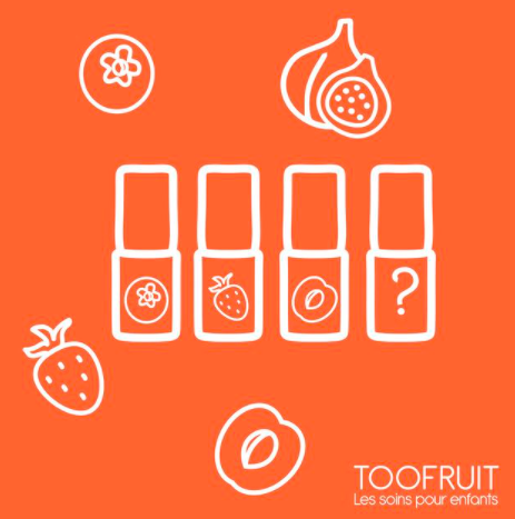 Lakier do paznokci dla dzieci Jolies Mimines, JASNORÓŻOWY, o zapachu truskawek, 10 ml, Toofruit