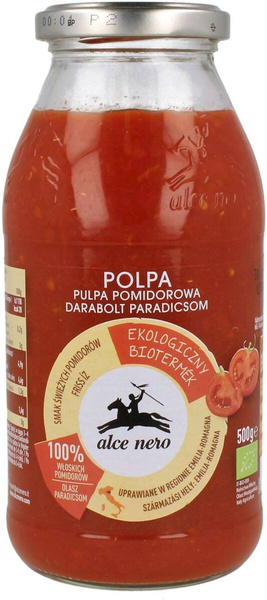 Pulpa pomidorowa BIO, 500 g, ALCE NERO