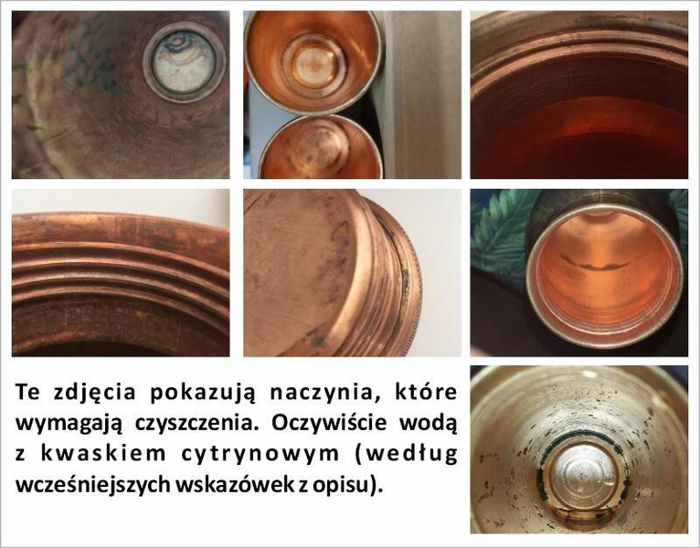 Kubek z młotkowanej miedzi, na wodę, 300 ml, Forrest and Love