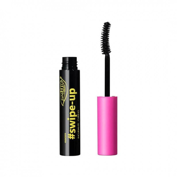 Czarna maskara podkręcająca SWIPE-UP, 8,01ml, PuroBIO
