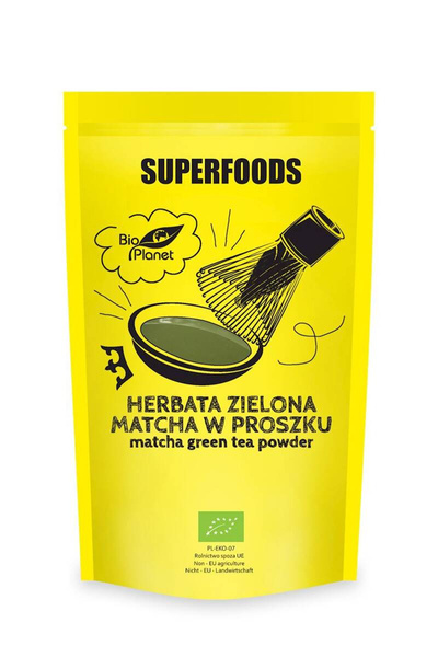Herbata zielona matcha w proszku BIO, 100 g, Bio Planet