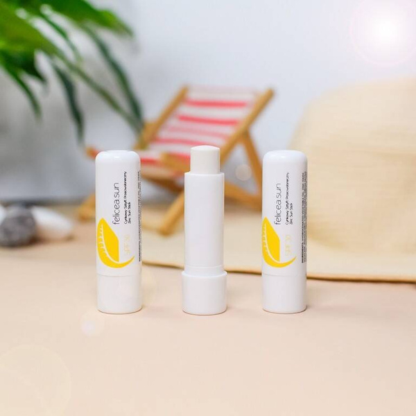 Cynkowy sztyft przeciwsłoneczny SPF 30, 4,8g, Felicea