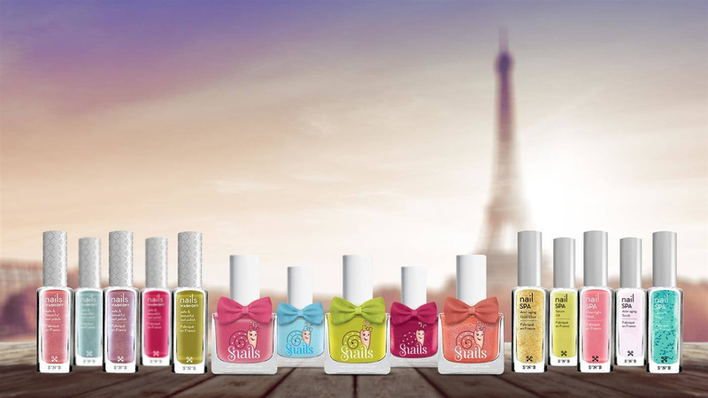 Snails, Lakier do paznokci Mini Purple Comet - Play, 7 ml