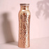 Butelka z młotkowanej miedzi, na wodę, Hammered Curve, 900 ml, Forrest and Love