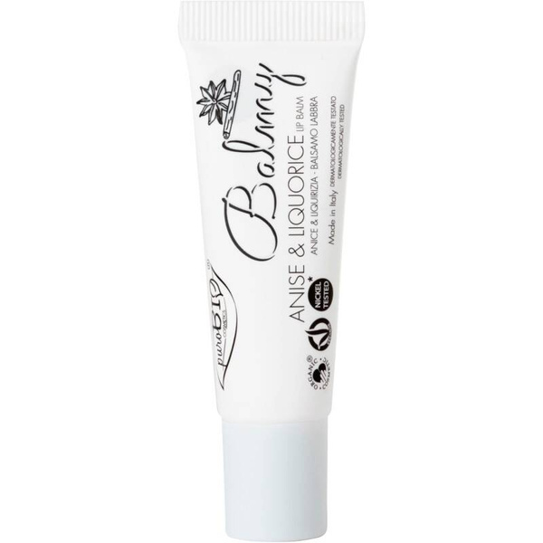 Kremowy balsam do ust, Balmy 05, ANYŻ I LUKRECJA, transparentny, 10 ml, PuroBIO