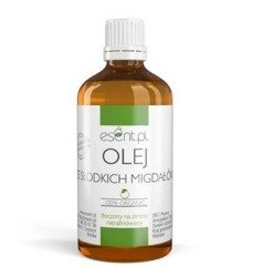 Olej ze słodkich migdałów, ORGANIC, migdałowy, ESENT, 100 ml