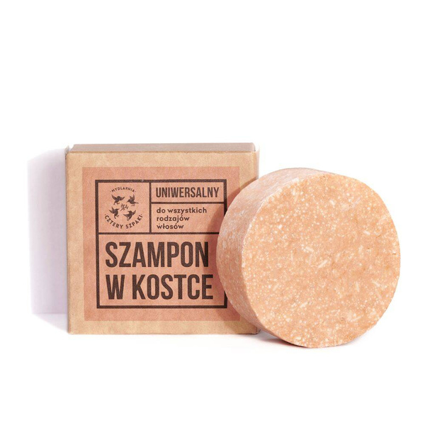 Cztery Szpaki, Uniwersalny szampon do włosów w kostce, 75g
