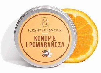 Puszysty mus do ciała- konopie i pomarańcza 150 ml