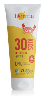 Krem słoneczny dla dzieci SPF 30, hipoalergiczny, certyfikowany, 200 ml, Derma Sun Kids