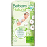 Ekologiczne jednorazowe pieluszki bambusowe, z organicznej bawełny, rozmiar 1, NEWBORN, 2-5 kg, 40 szt., Bebem Natural