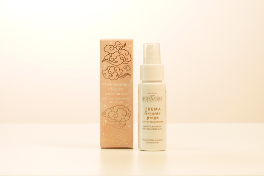 Krem do stylizacji włosów, z olejem z orzechów makadamia, AIAB, 50ml, MaterNatura