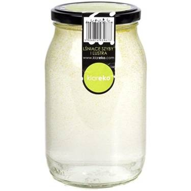 Klareko, Lśniące Szyby i Lustra, Pomarańcza i Lawenda, słoik 900 ml