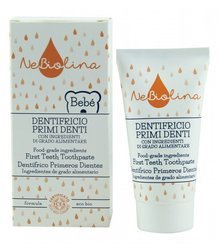 Pasta do pierwszych ząbków dla dzieci z ekologicznym ekstraktem z owsa, certyfikowana, 50 ml, NeBiolina