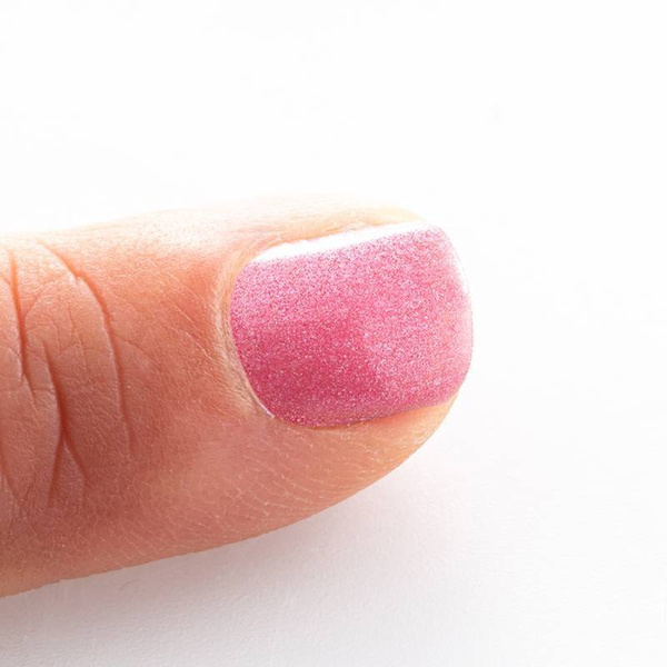 Zestaw 3 lakierów do paznokci na bazie wody, Kwaśna Wiśnia, Fiołkoworóżowy, Różowy Brokat, łatwe do usunięcia, 3x7,5ml, Namaki