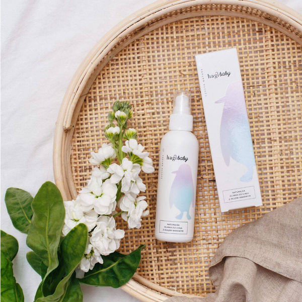 Hagi, BABY Naturalna oliwka do ciała z olejem makowym, 150ml