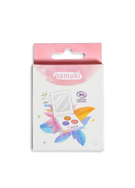 Zestaw 3 delikatnych, perłowych cieni do powiek, LATO, Cosmos Organic, Namaki