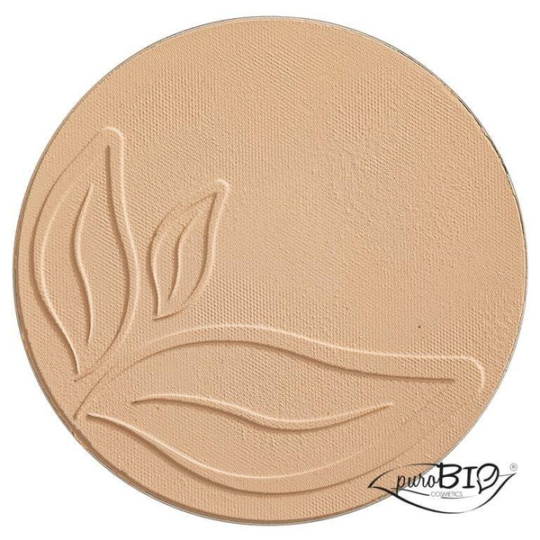 Puder Compact Foundation 02, podkład w pudrze, 9g, PuroBIO