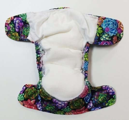 Pupus, Pieluszka AIO (all in one) Mini OS 5-11kg - Sukulenty
