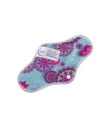 Zachwyt Mini Podpaska wielorazowa Slim Maxi, Bawełna Org. Niebielona, Soft Moon