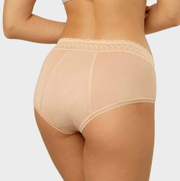 Majtki menstruacyjne z koronką LACE HIPSTER, Gentle Day
