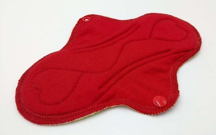 MAŁA S Podpaska wielorazowa bambusowa - Konik Morski