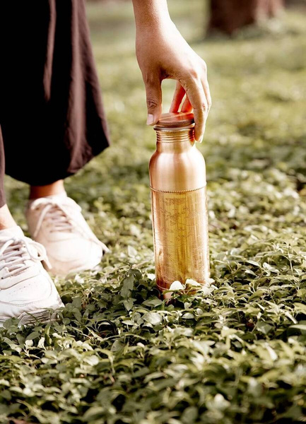 Butelka miedziana na wodę, Paradise, 900 ml, Forrest and Love