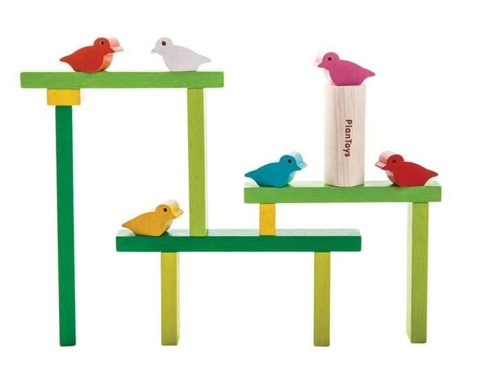 Balansujące drzewko, układanka drewniana, Plan Toys 5140