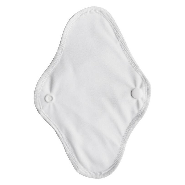 Wielorazowa wkładka higieniczna Ultra Comfort, MINI, z bawełną, BIAŁA, Soft Moon