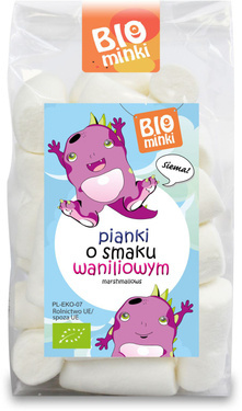 Pianki o smaku Waniliowym, BIO, 100 g, Bio Minki