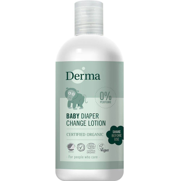 Emulsja oczyszczająca 3w1 pod pieluszkę, wegańska, certyfikowana, 250ml, Derma Eco Baby