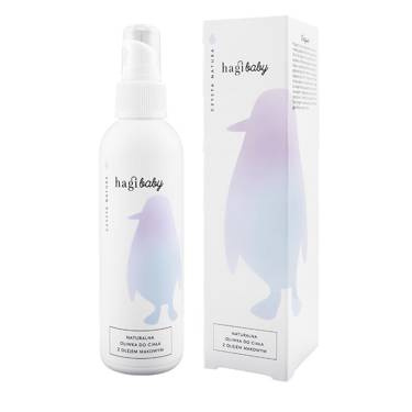 Hagi, BABY Naturalna oliwka do ciała z olejem makowym, 150ml